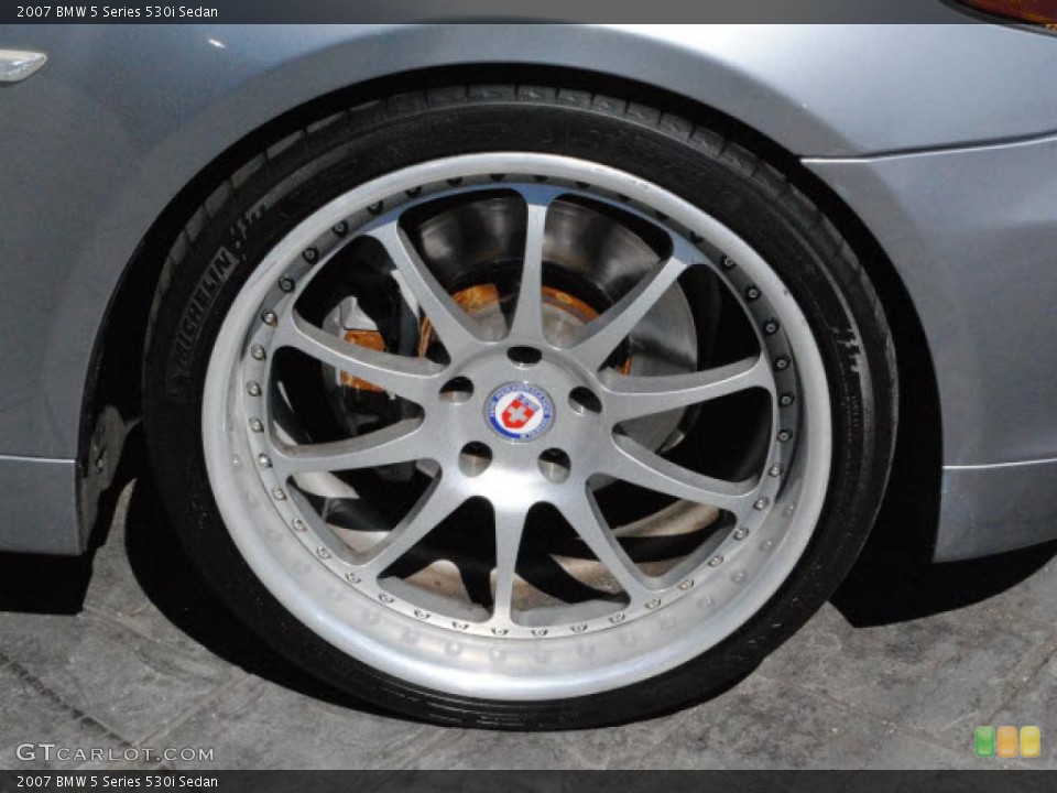 2007 BMW 5 Series Custom Wheel and Tire Photo #47478422