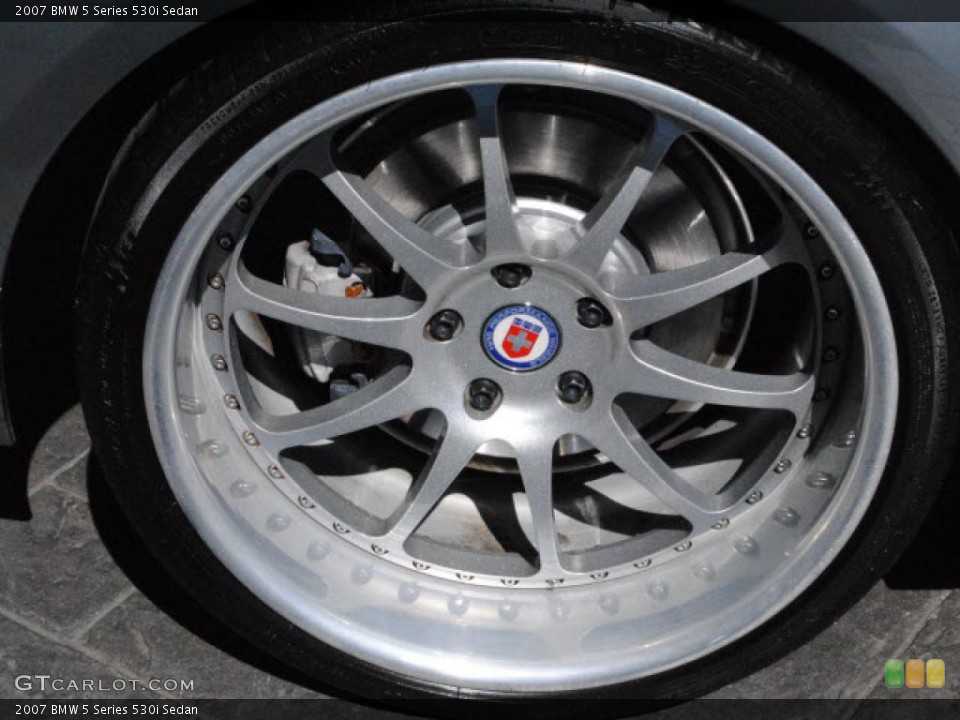 2007 BMW 5 Series Custom Wheel and Tire Photo #47478494