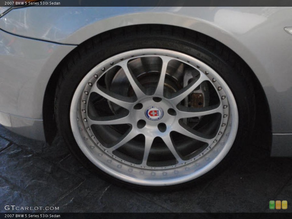 2007 BMW 5 Series Custom Wheel and Tire Photo #47478749