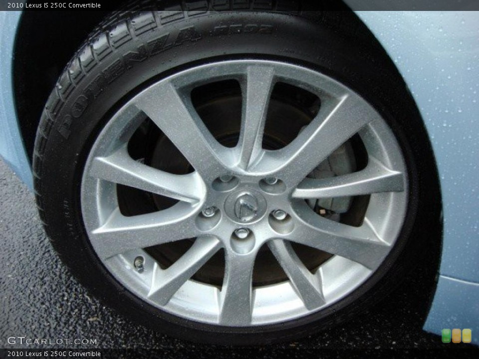 2010 Lexus IS 250C Convertible Wheel and Tire Photo #47480783