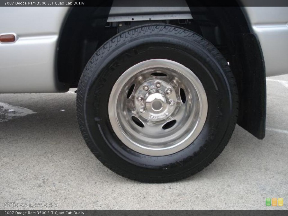 2007 Dodge Ram 3500 SLT Quad Cab Dually Wheel and Tire Photo #47486297