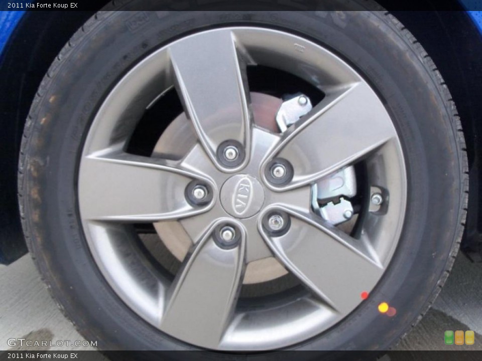 2011 Kia Forte Koup EX Wheel and Tire Photo #47502841