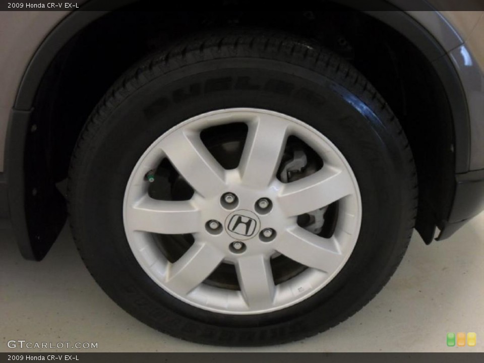 2009 Honda CR-V EX-L Wheel and Tire Photo #47506804