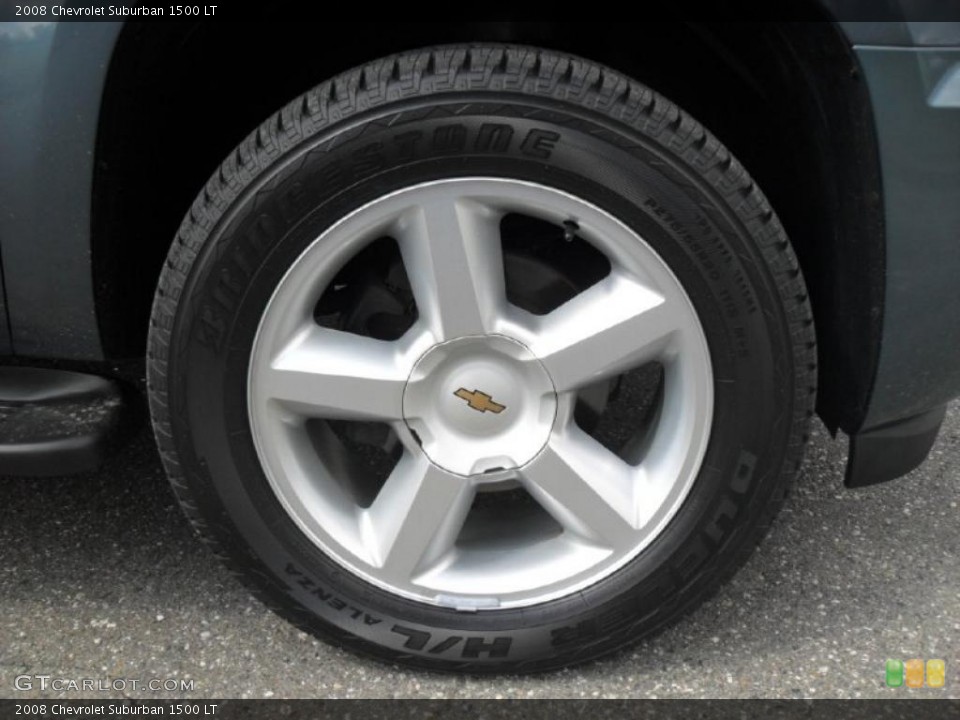 2008 Chevrolet Suburban 1500 LT Wheel and Tire Photo #47510716
