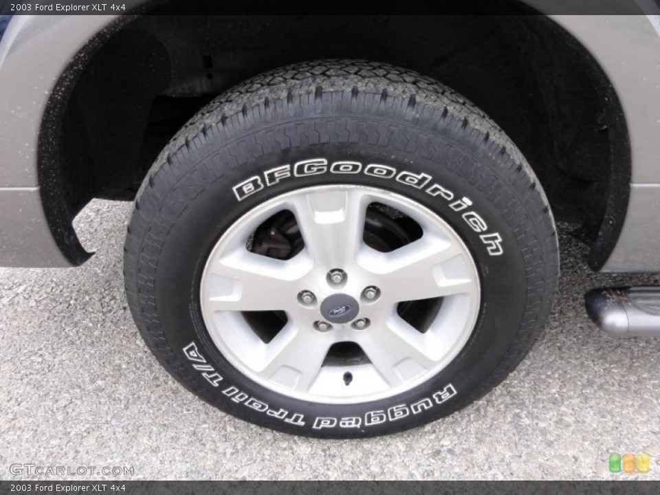 2003 Ford Explorer XLT 4x4 Wheel and Tire Photo #47511739