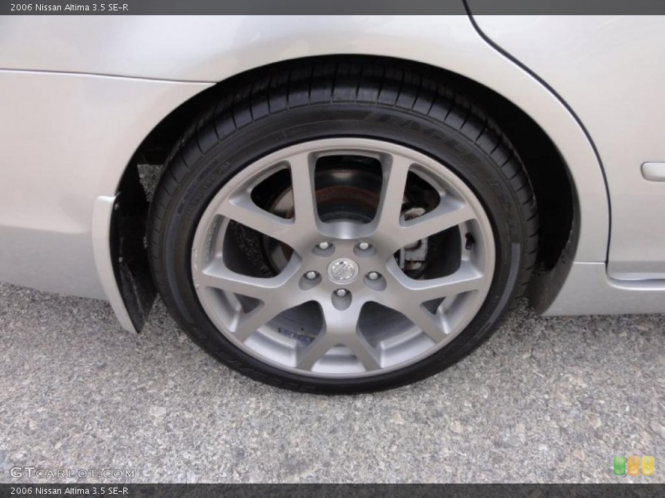 2006 Nissan Altima 3.5 SE-R Wheel and Tire Photo #47514130