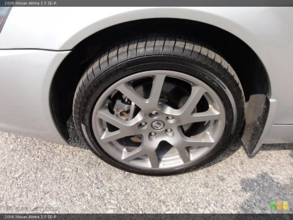 2006 Nissan Altima 3.5 SE-R Wheel and Tire Photo #47514220