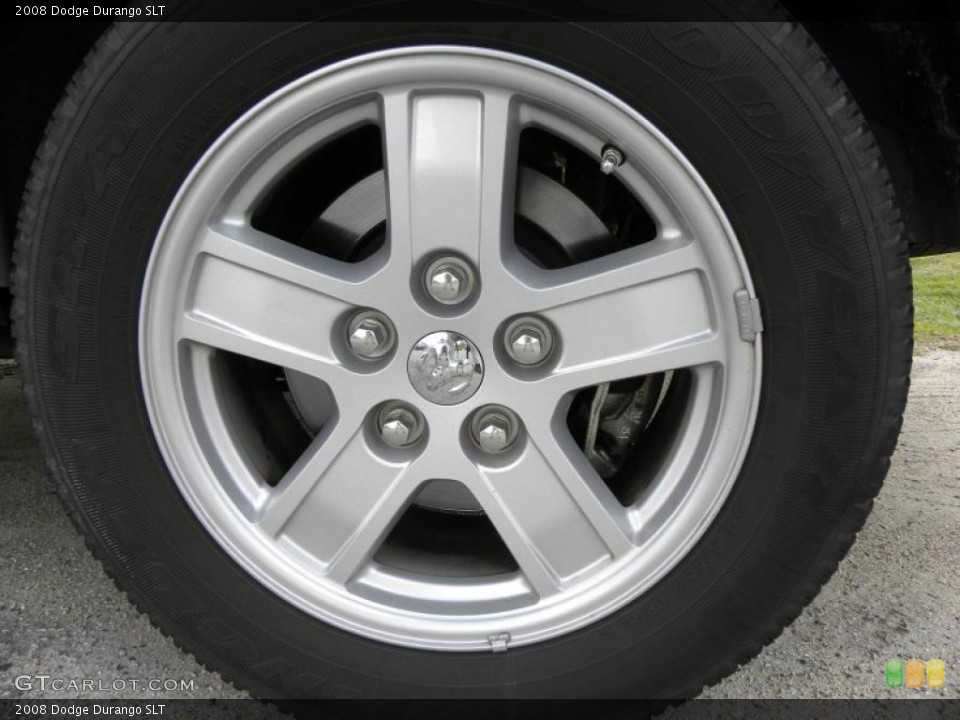 2008 Dodge Durango SLT Wheel and Tire Photo #47514619