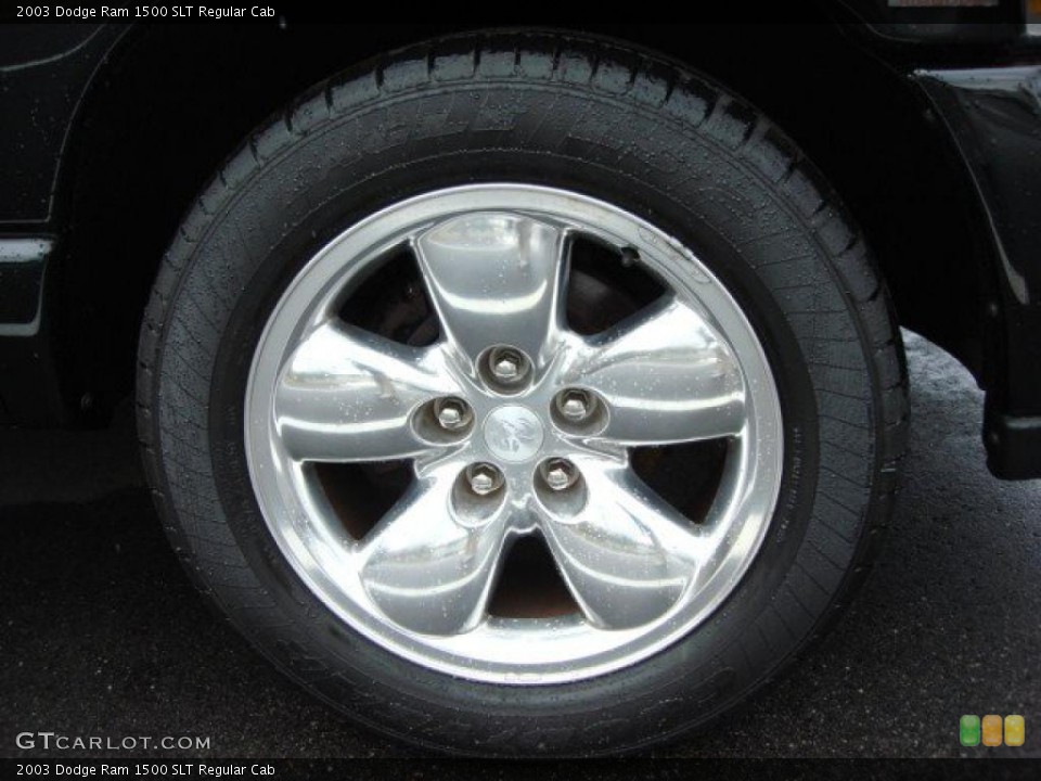 2003 Dodge Ram 1500 SLT Regular Cab Wheel and Tire Photo #47517184
