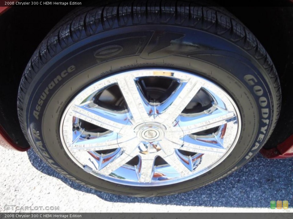 2008 Chrysler 300 C HEMI Heritage Edition Wheel and Tire Photo #47517469