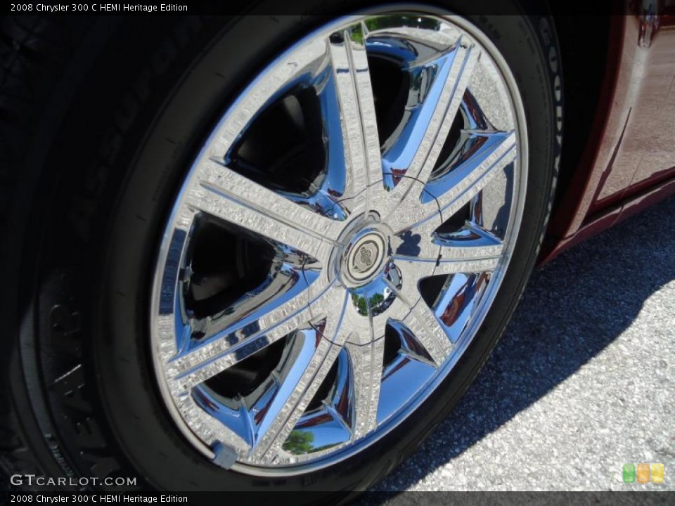 2008 Chrysler 300 C HEMI Heritage Edition Wheel and Tire Photo #47517484