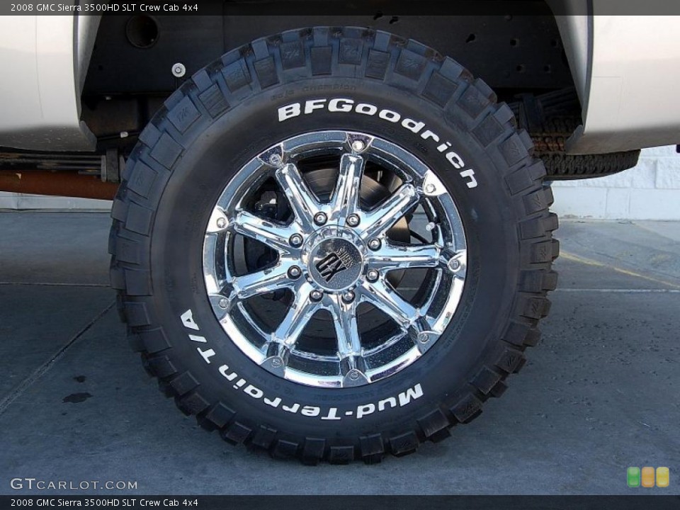 2008 GMC Sierra 3500HD Custom Wheel and Tire Photo #47519353