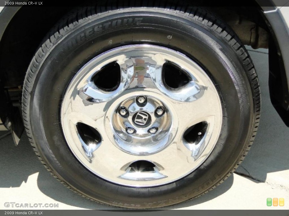2009 Honda CR-V LX Wheel and Tire Photo #47521042