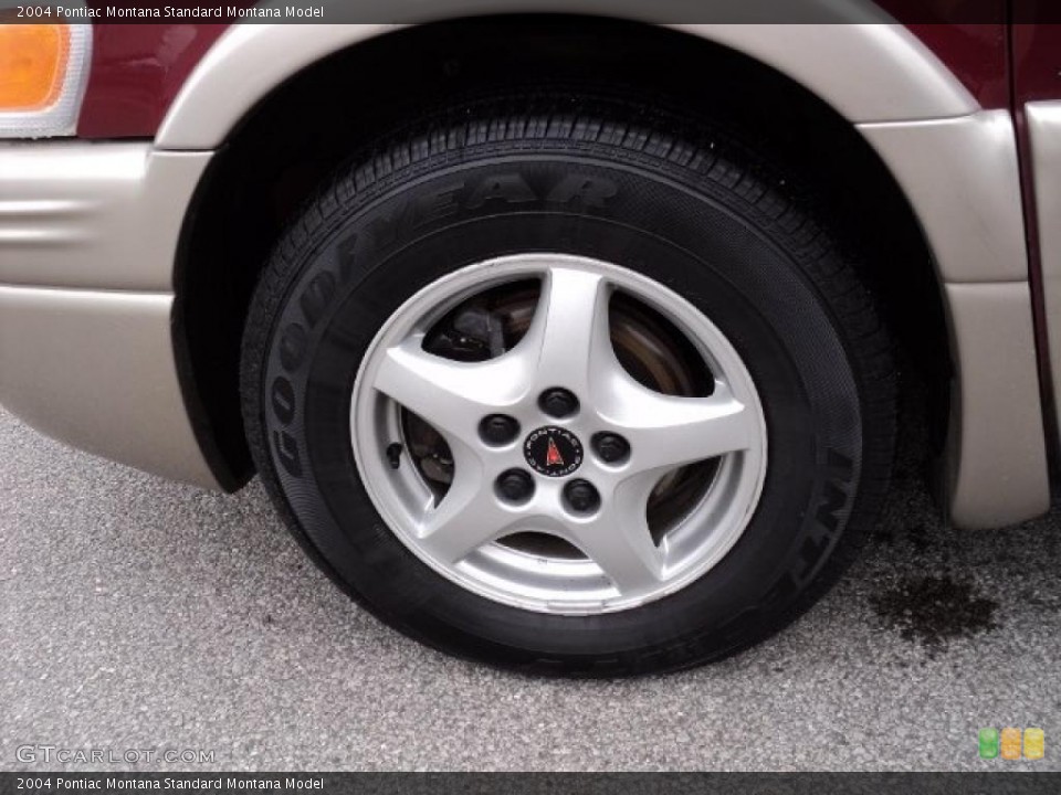 2004 Pontiac Montana  Wheel and Tire Photo #47526553