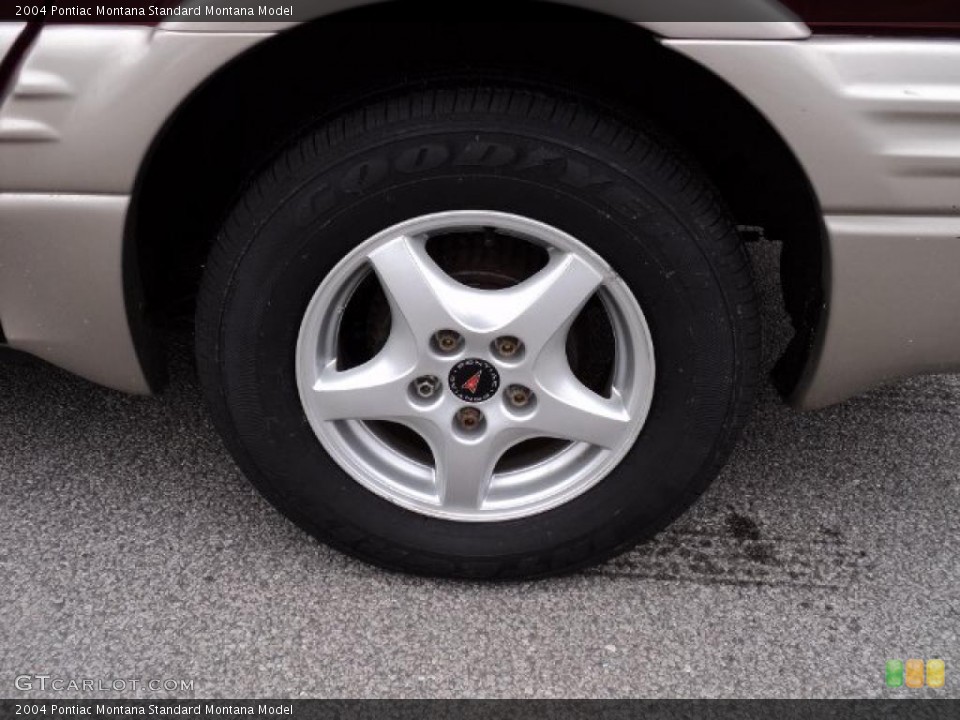 2004 Pontiac Montana  Wheel and Tire Photo #47526559