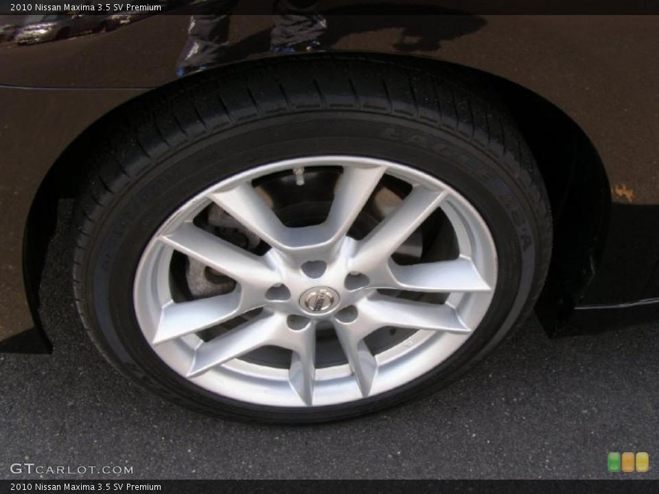 2010 Nissan Maxima 3.5 SV Premium Wheel and Tire Photo #47527777