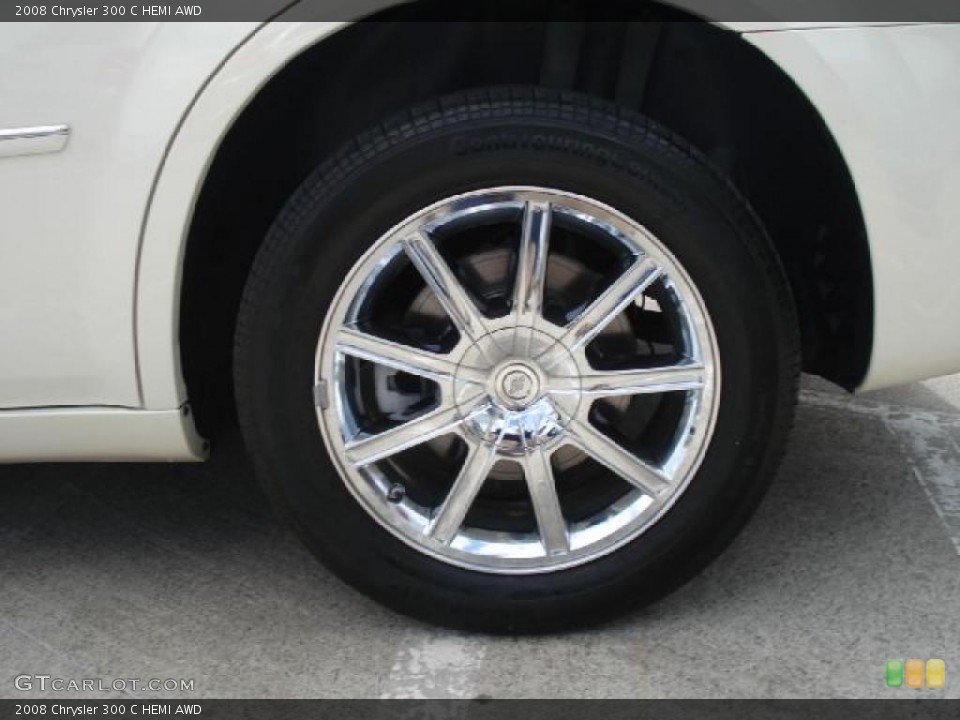 2008 Chrysler 300 C HEMI AWD Wheel and Tire Photo #47531665