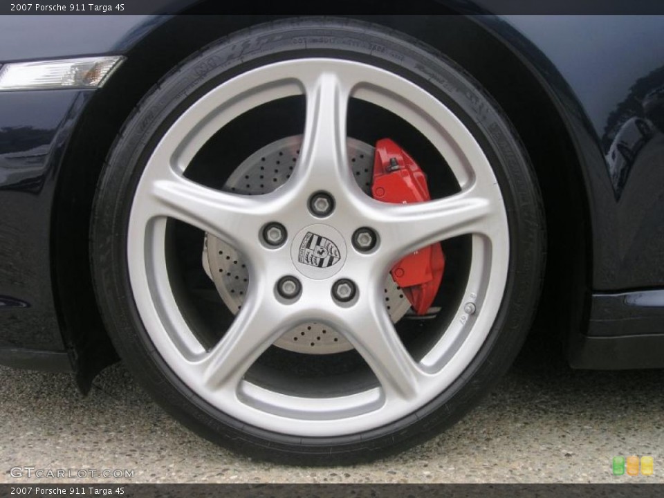2007 Porsche 911 Targa 4S Wheel and Tire Photo #47531725
