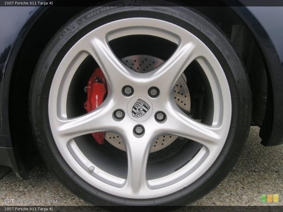 2007 Porsche 911 Targa 4S Wheel and Tire Photo #47531737