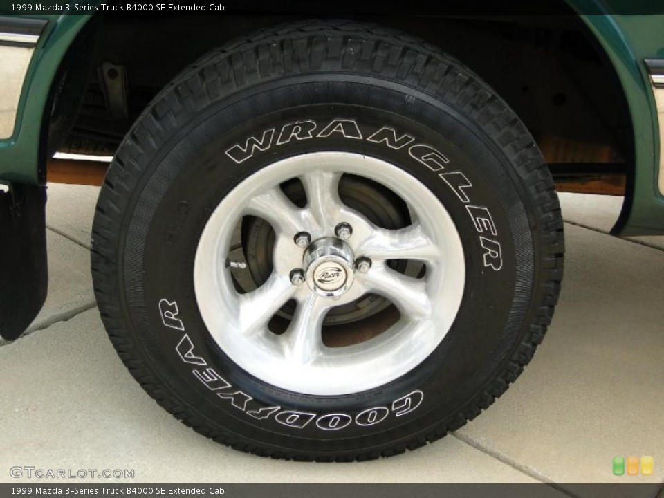 1999 Mazda B-Series Truck B4000 SE Extended Cab Wheel and Tire Photo #47545316