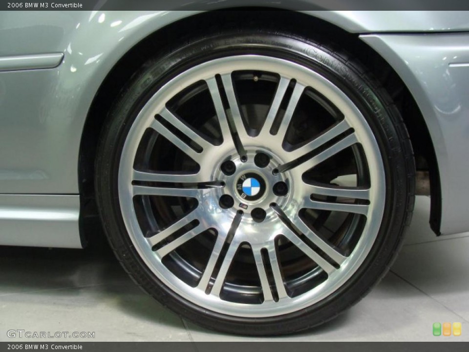 2006 BMW M3 Convertible Wheel and Tire Photo #47560112