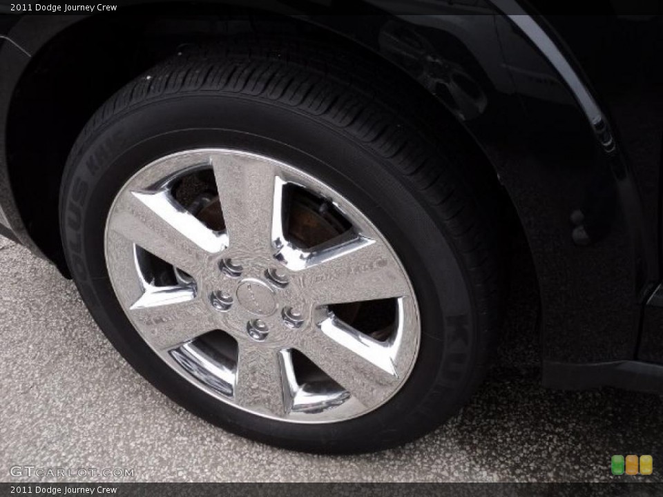 2011 Dodge Journey Crew Wheel and Tire Photo #47561339