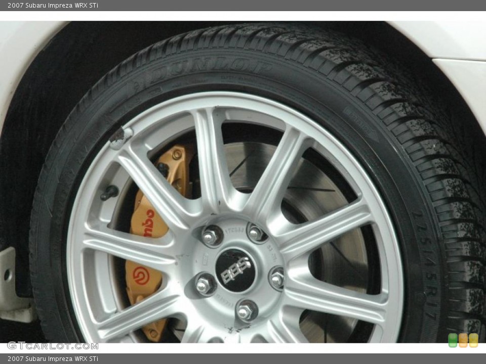2007 Subaru Impreza WRX STi Wheel and Tire Photo #47563850