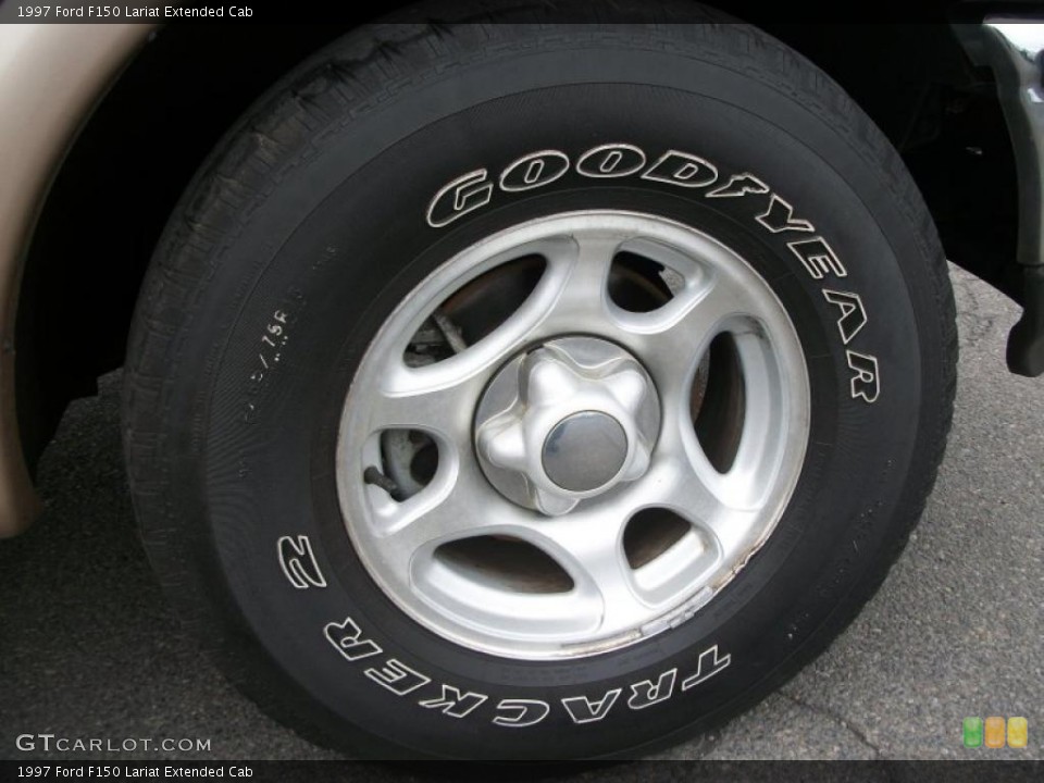 1997 Ford F150 Lariat Extended Cab Wheel and Tire Photo #47565989