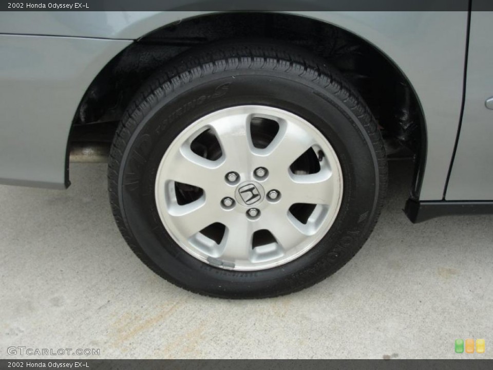 2002 Honda Odyssey EX-L Wheel and Tire Photo #47566388