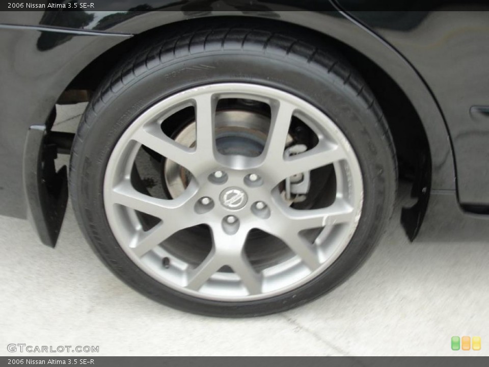 2006 Nissan Altima 3.5 SE-R Wheel and Tire Photo #47571728