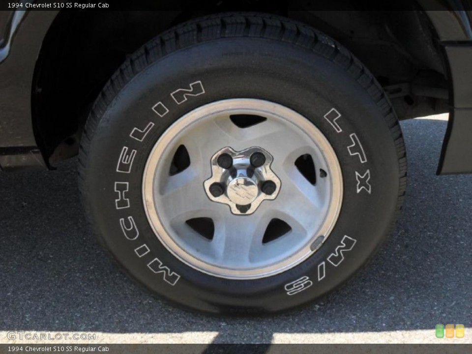 1994 Chevrolet S10 SS Regular Cab Wheel and Tire Photo #47575472
