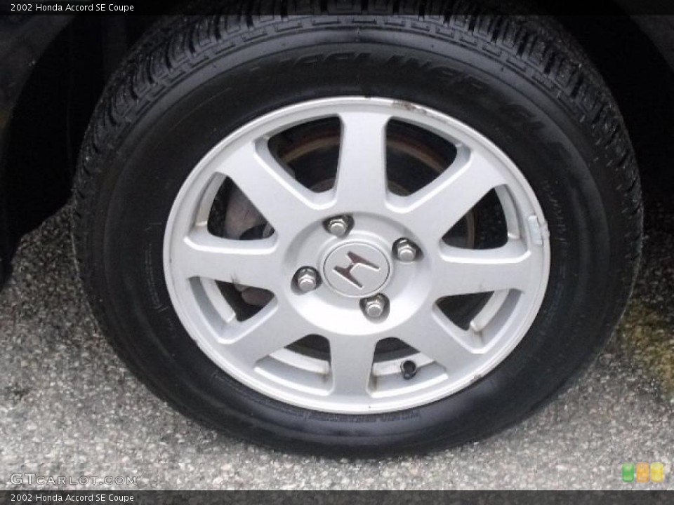 2002 Honda Accord SE Coupe Wheel and Tire Photo #47577005