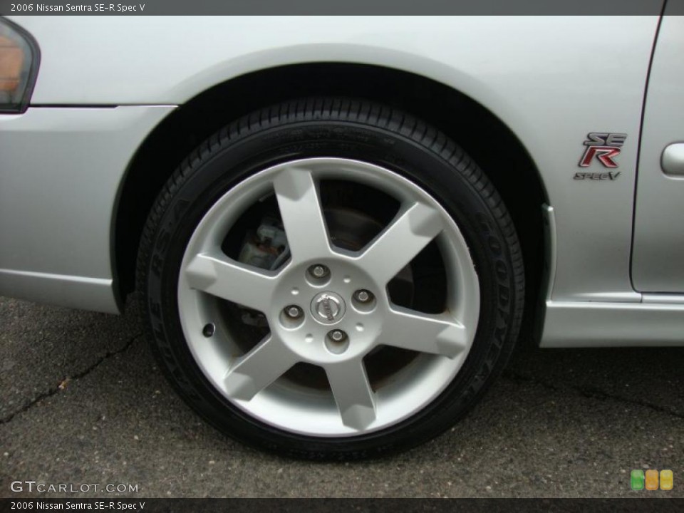 2006 Nissan Sentra SE-R Spec V Wheel and Tire Photo #47581211