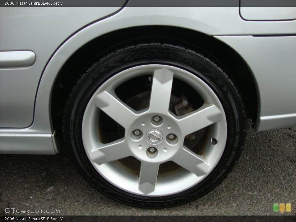 2006 Nissan Sentra SE-R Spec V Wheel and Tire Photo #47581214