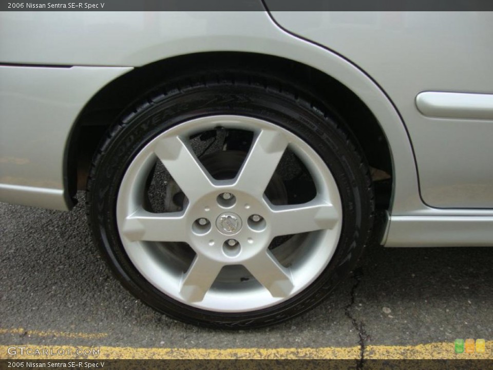 2006 Nissan Sentra SE-R Spec V Wheel and Tire Photo #47581217