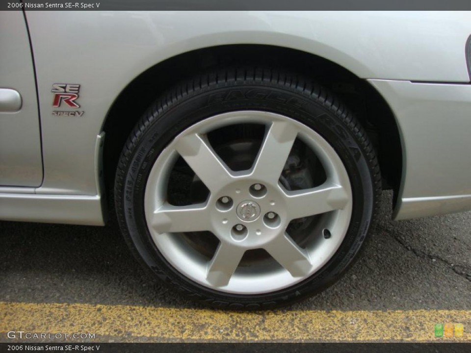 2006 Nissan Sentra SE-R Spec V Wheel and Tire Photo #47581220