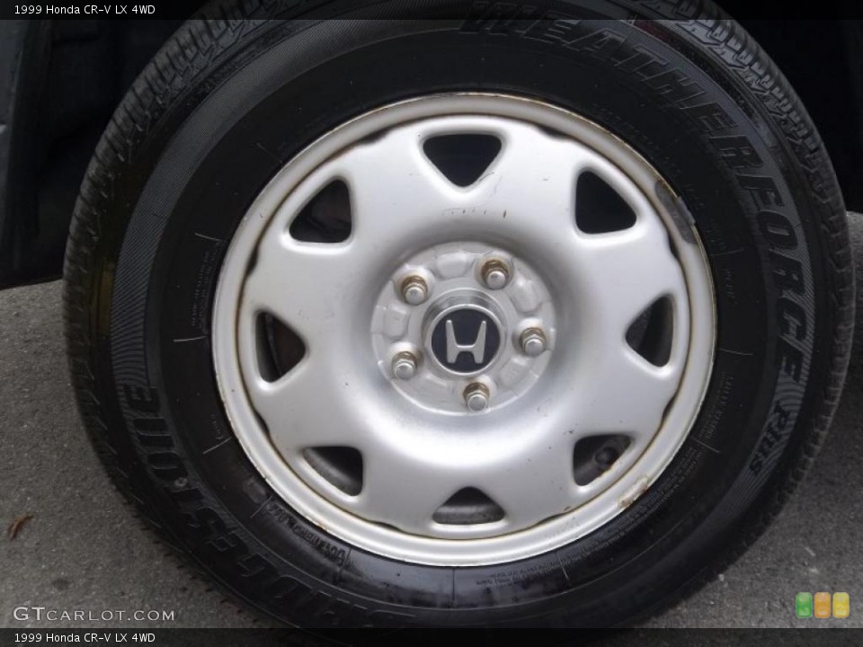 1999 Honda CR-V LX 4WD Wheel and Tire Photo #47581955