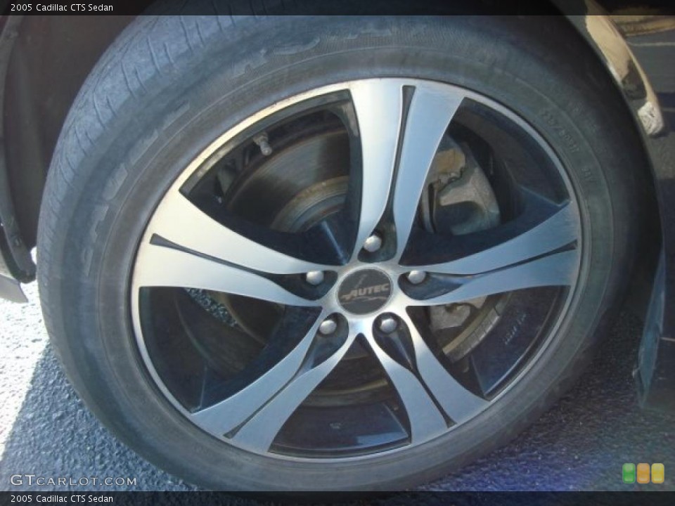 2005 Cadillac CTS Custom Wheel and Tire Photo #47585713