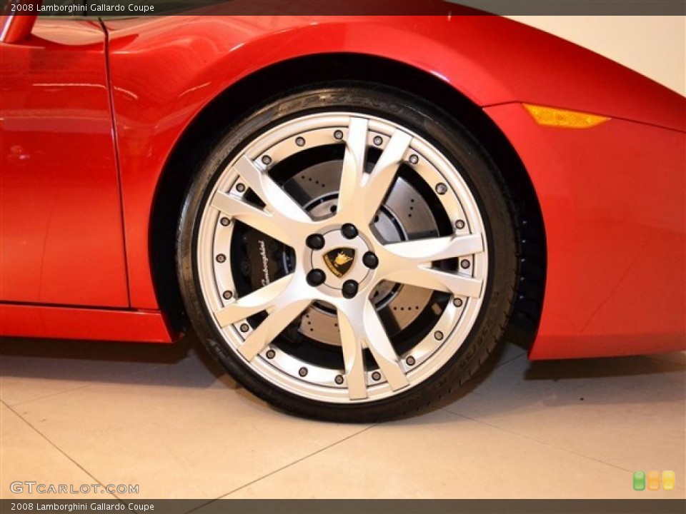 2008 Lamborghini Gallardo Coupe Wheel and Tire Photo #47587051