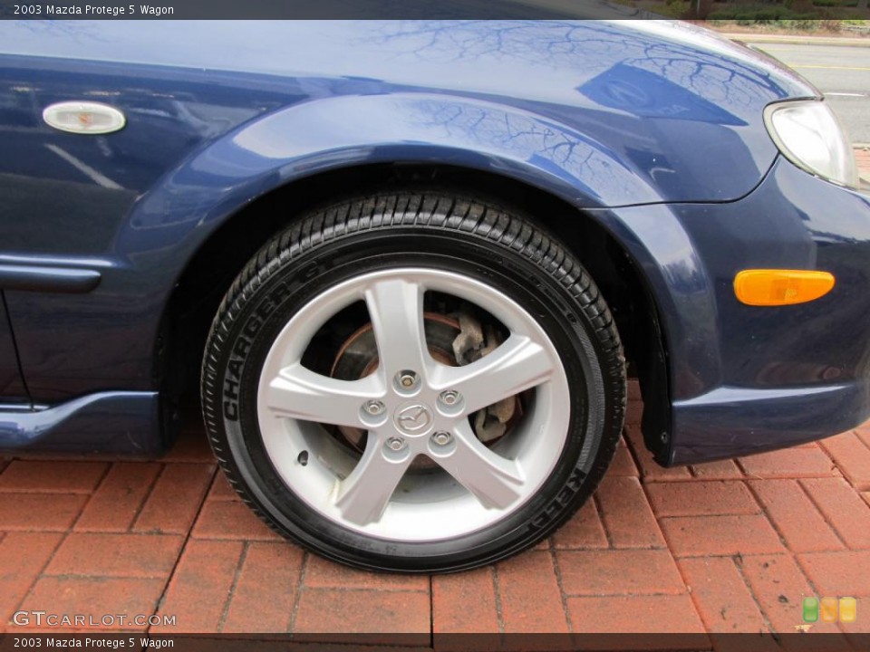 2003 Mazda Protege 5 Wagon Wheel and Tire Photo #47587675
