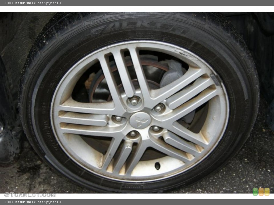 2003 Mitsubishi Eclipse Spyder GT Wheel and Tire Photo #47590171