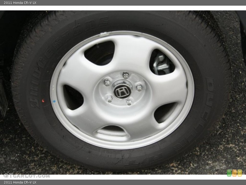 2011 Honda CR-V LX Wheel and Tire Photo #47590558
