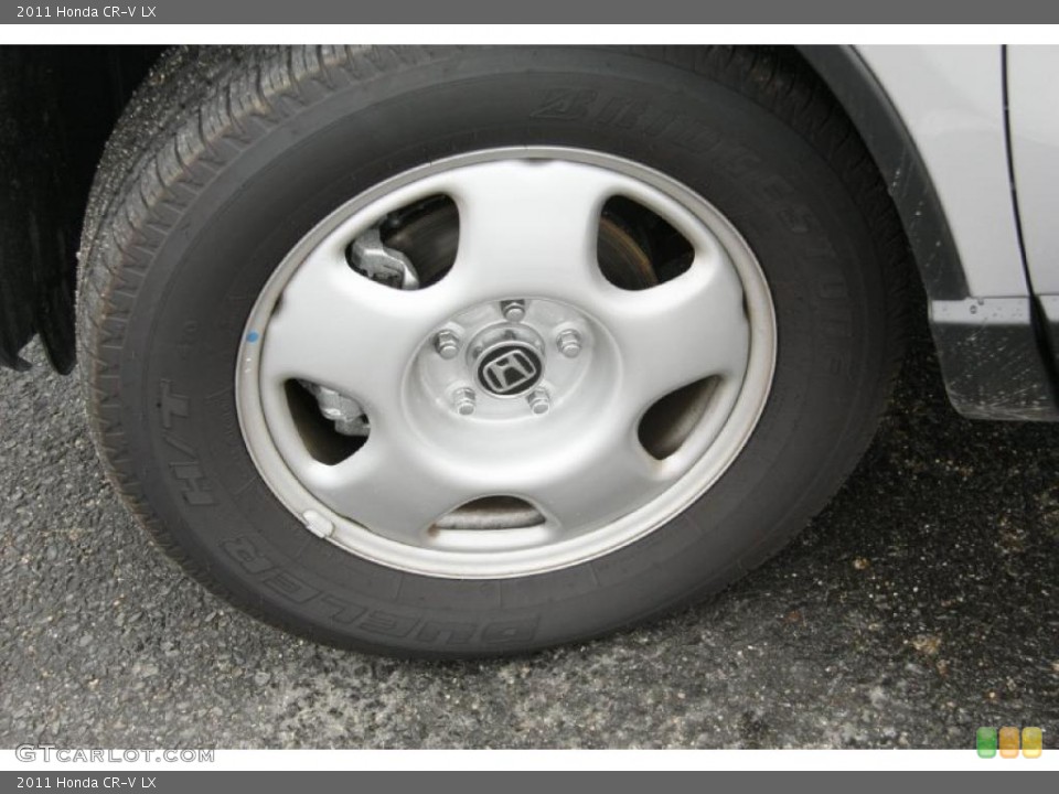 2011 Honda CR-V LX Wheel and Tire Photo #47590573