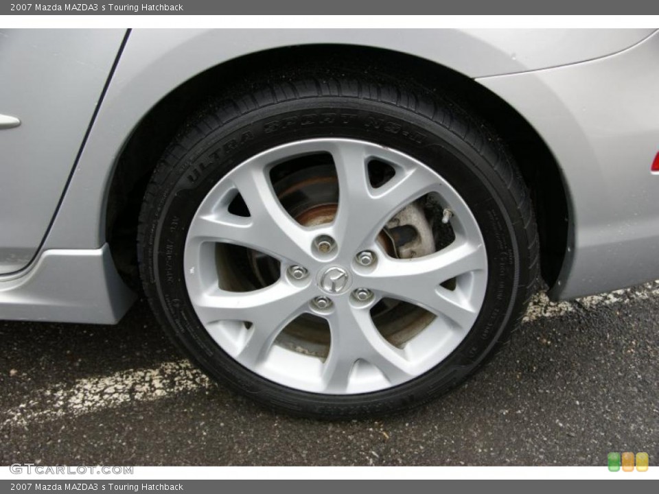 2007 Mazda MAZDA3 s Touring Hatchback Wheel and Tire Photo #47590594