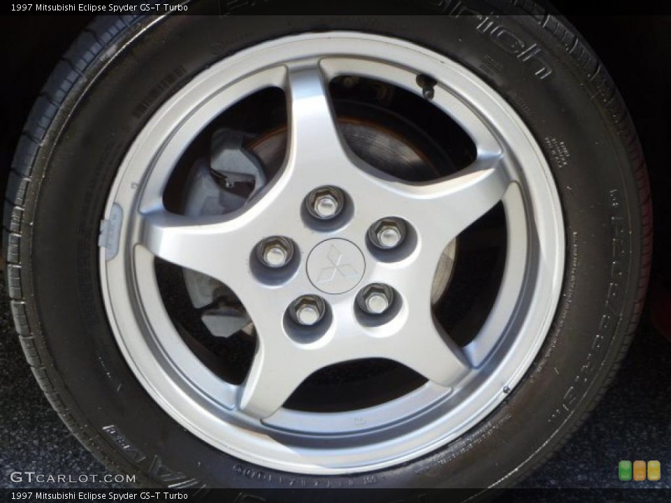 1997 Mitsubishi Eclipse Spyder GS-T Turbo Wheel and Tire Photo #47594599