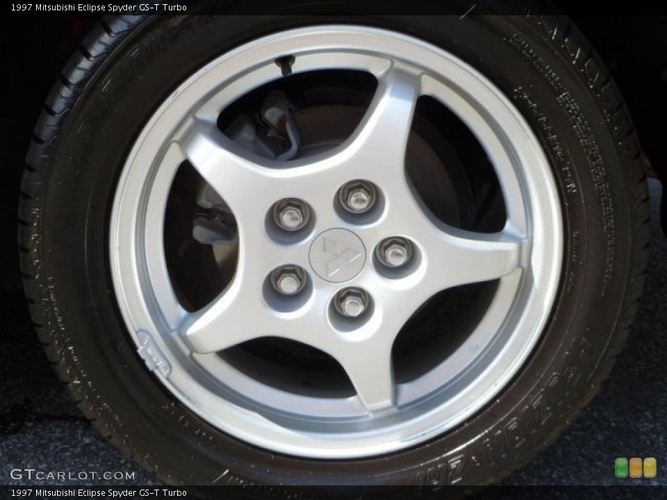 1997 Mitsubishi Eclipse Spyder GS-T Turbo Wheel and Tire Photo #47594615