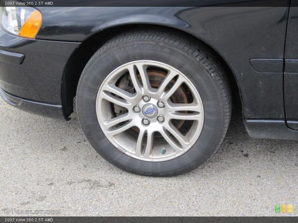 2007 Volvo S60 2.5T AWD Wheel and Tire Photo #47596727