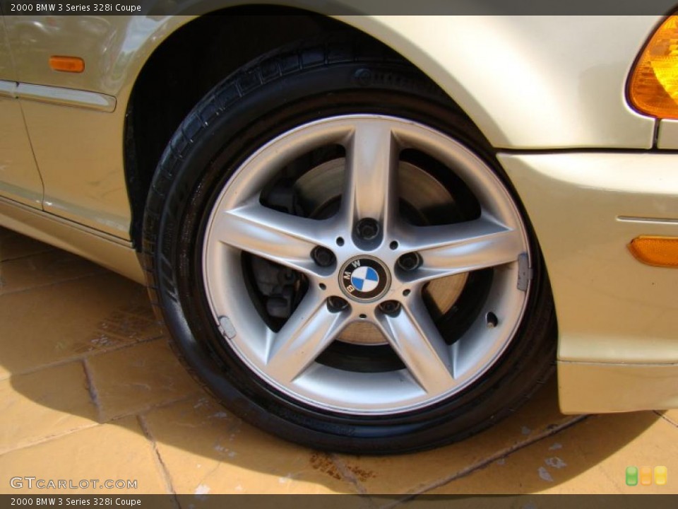 2000 BMW 3 Series 328i Coupe Wheel and Tire Photo #47602601