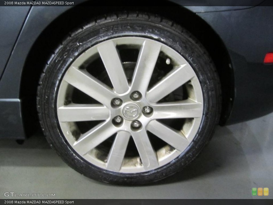 2008 Mazda MAZDA3 MAZDASPEED Sport Wheel and Tire Photo #47603384