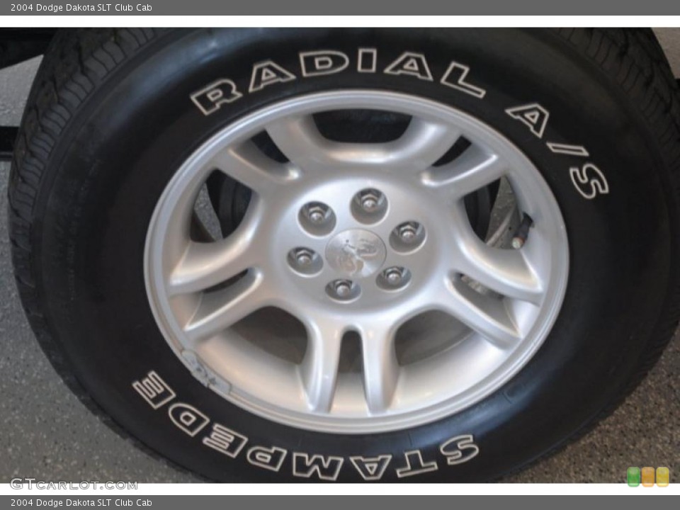 2004 Dodge Dakota SLT Club Cab Wheel and Tire Photo #47603447